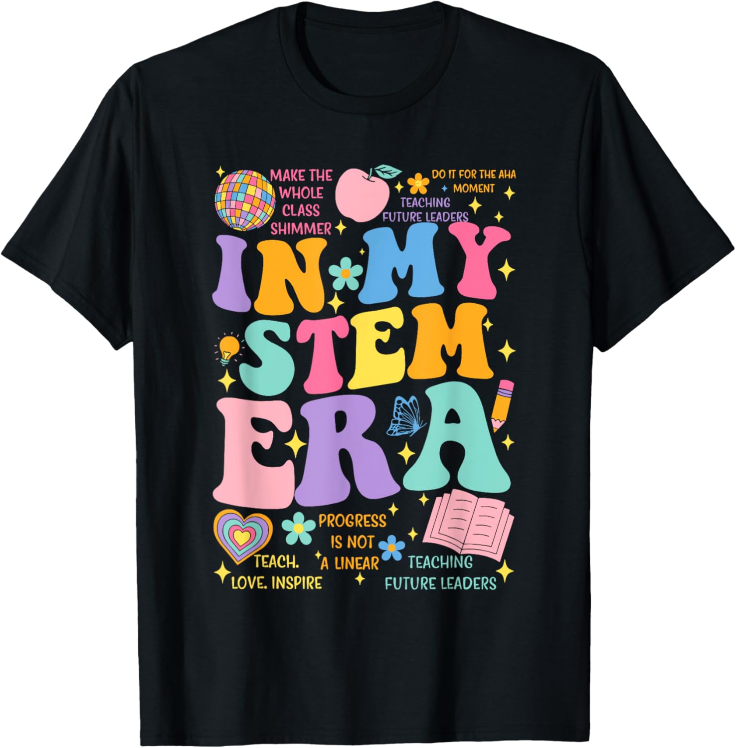 In My Stem Era Science Teacher Back To School Groovy