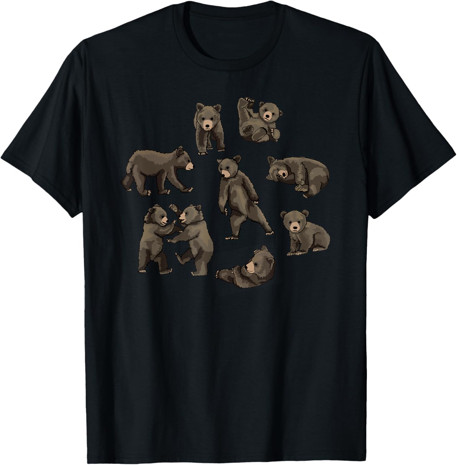 Frolicking Baby Bears