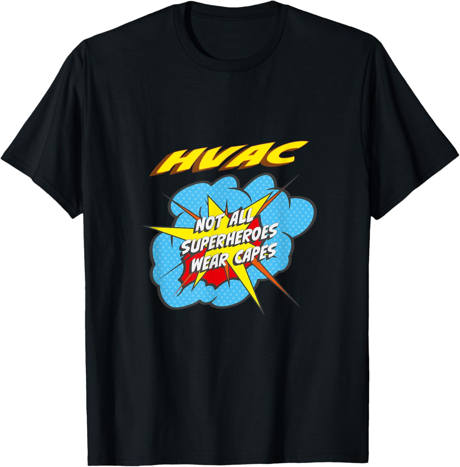 Hvac Funny Superhero Job