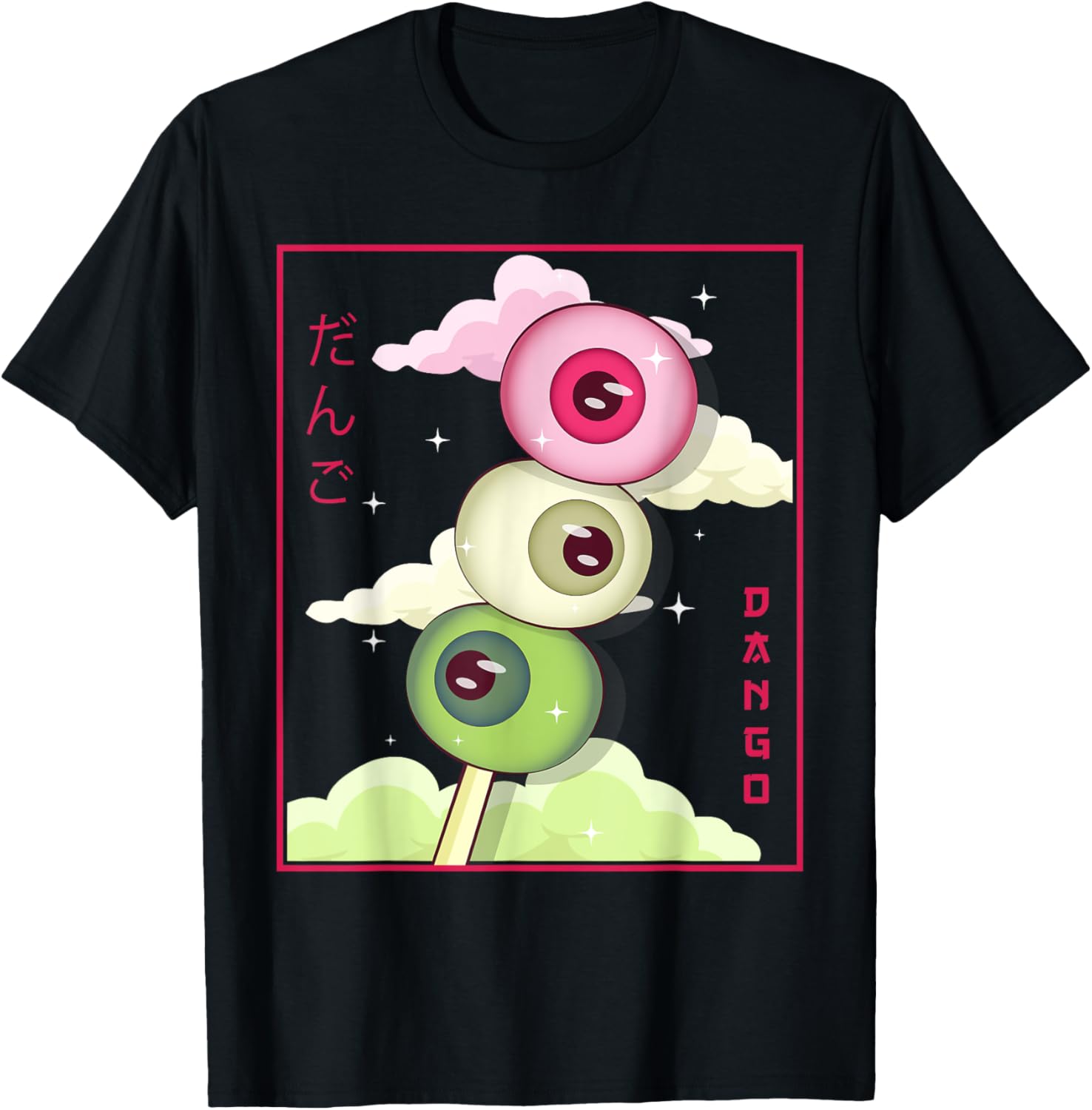 Weirdcore Aesthetic Kawaii Japanese Dango Mochi Eyeballs