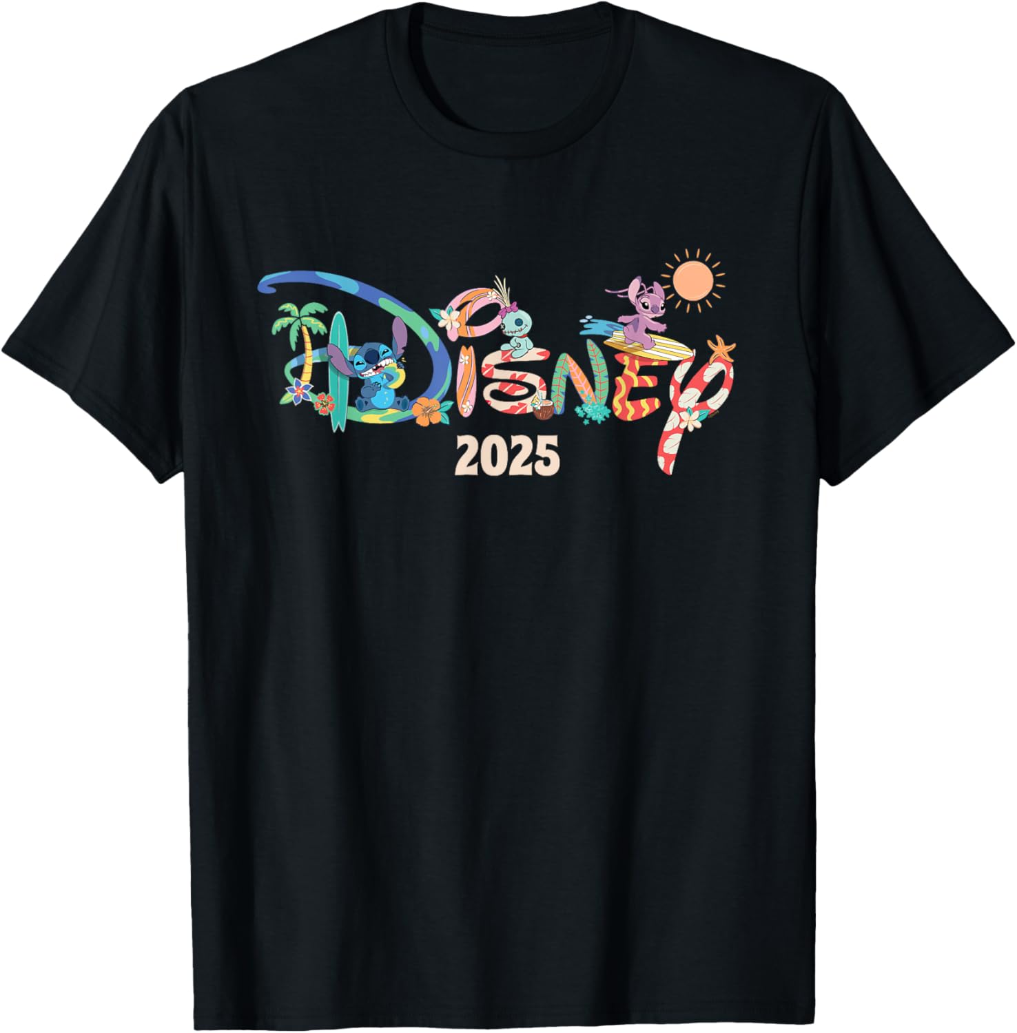 Disney Stitch & Friends Logo Group Matching 2025 Vacation