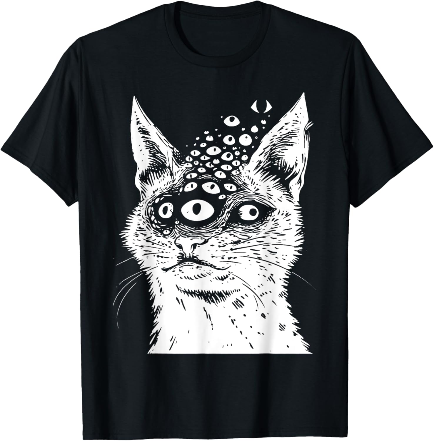 Weirdcore Cat Grunge Alt Harakuju Trippy Creepy Horror Goth Men Women