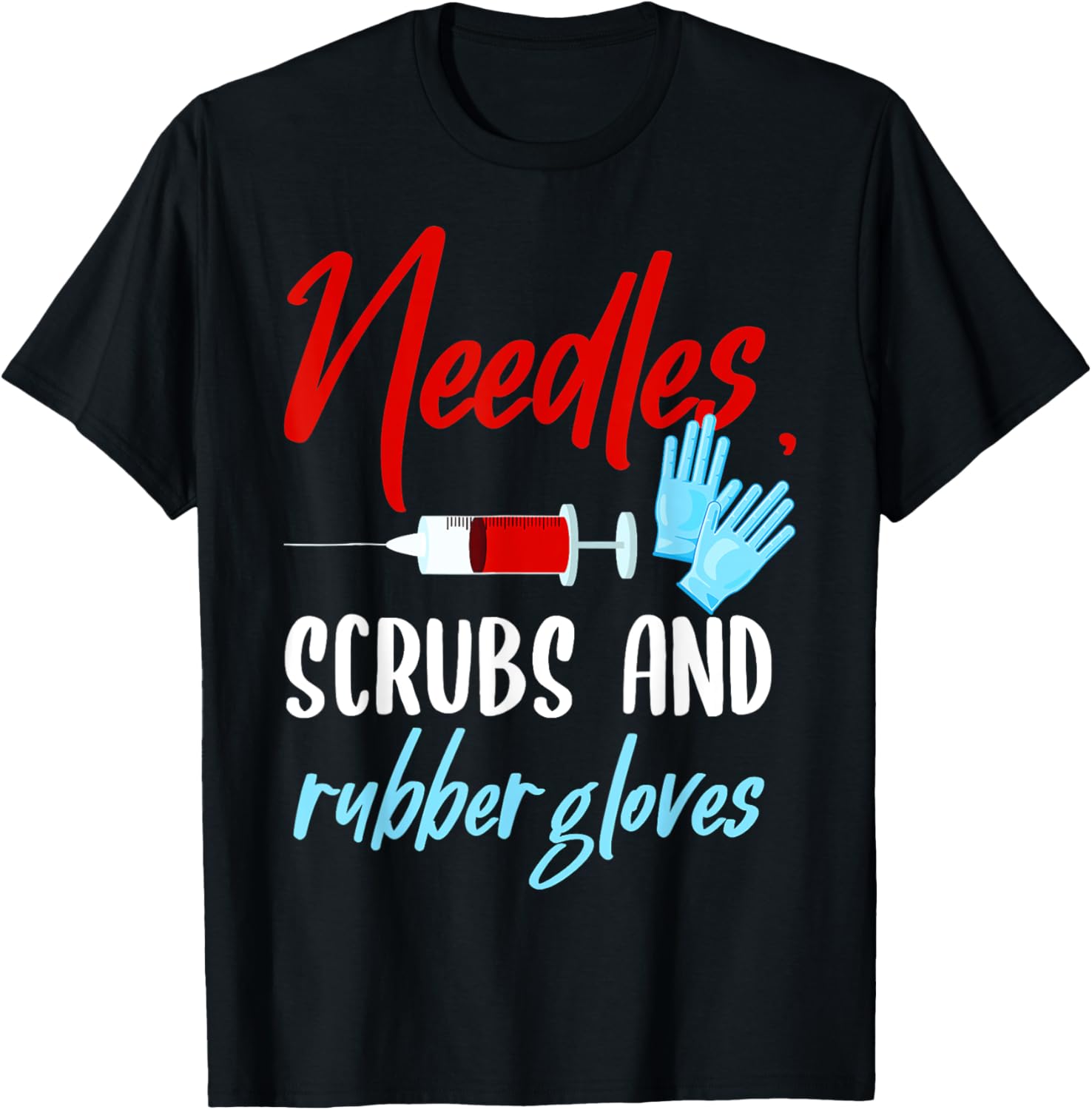 Phlebotomist Needles Scrubs Gloves Phlebotomy Tech Nurse