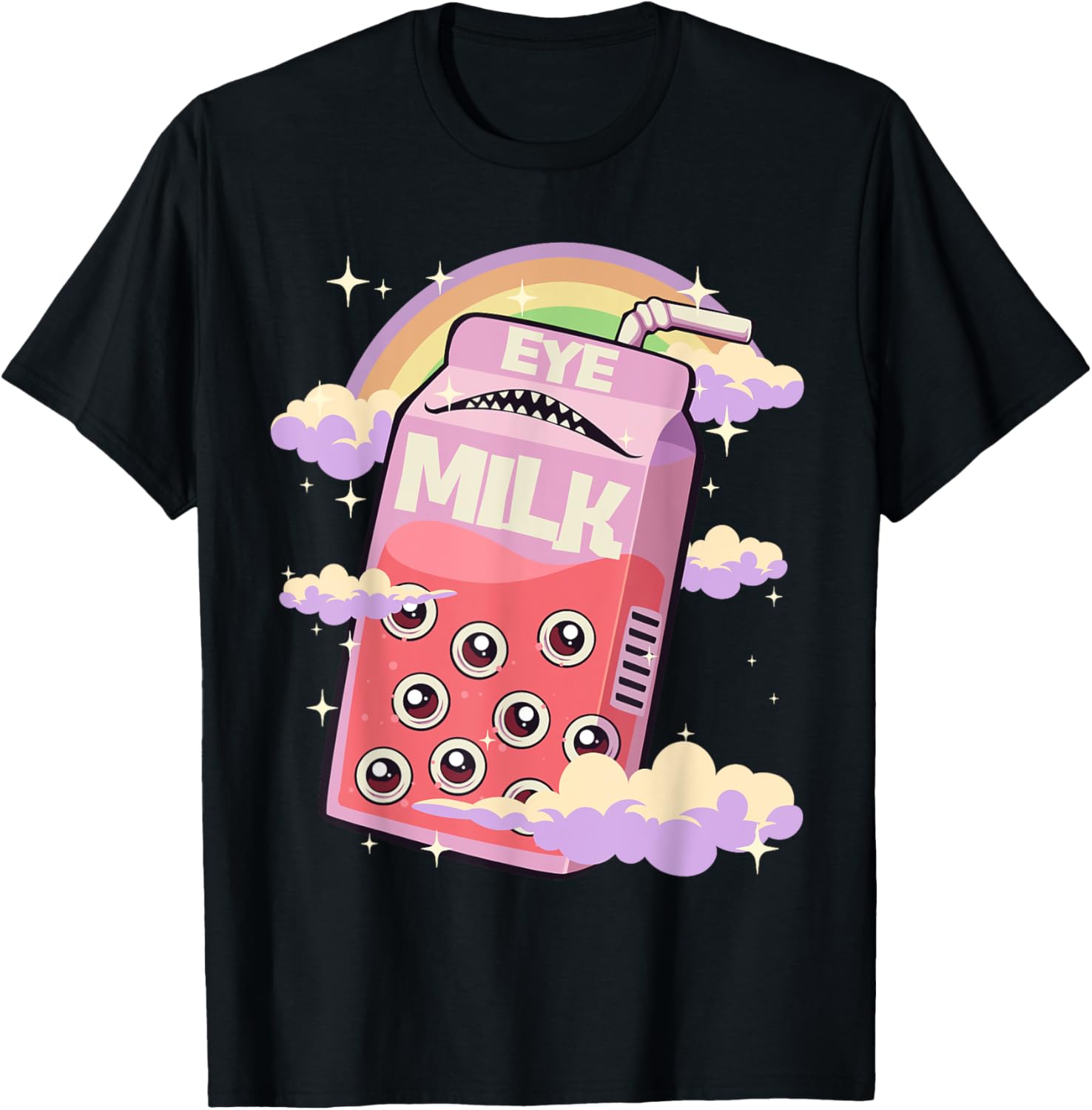 Weirdcore Eye Milk Dreamcore