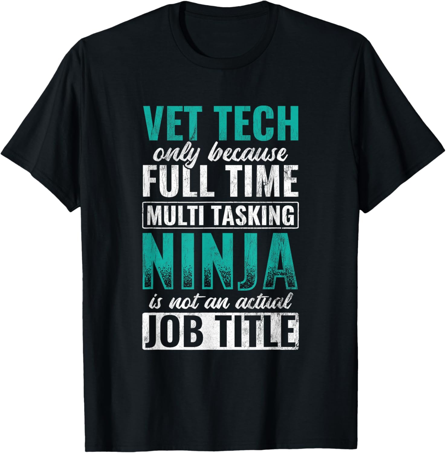 Vet Tech Multitasking Ninja Animals Veterinary Vet Tech