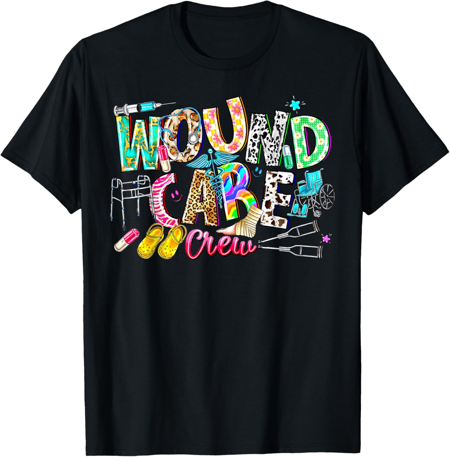 Retro Wound Care Nurse Crew Appreciation Graduation Staff RN