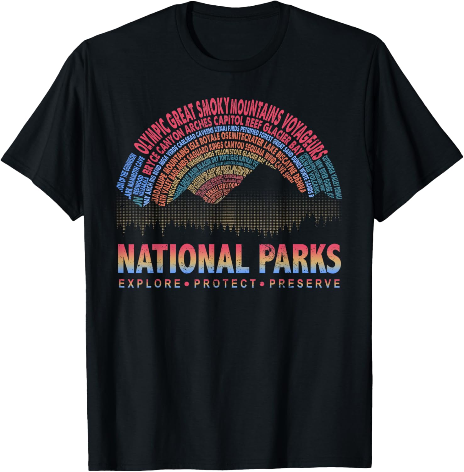 Explore Protect Preserve National Park Outdoor Lover