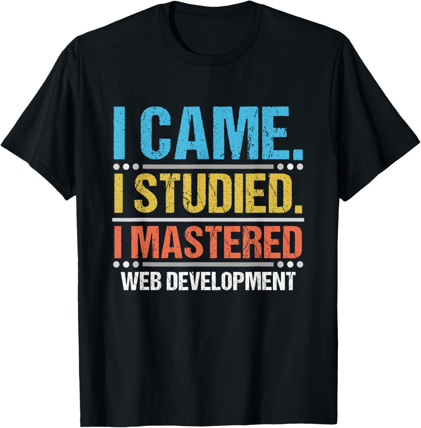 I Came I Studied I Mastered Web Development Coding