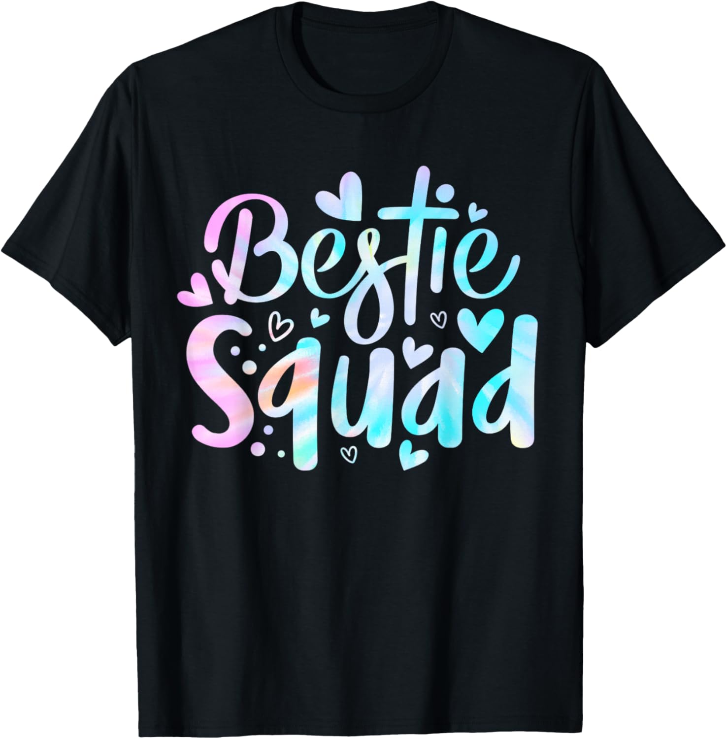Funny Tie Dye Best Friend Matching Bestie Squad BFF Cute