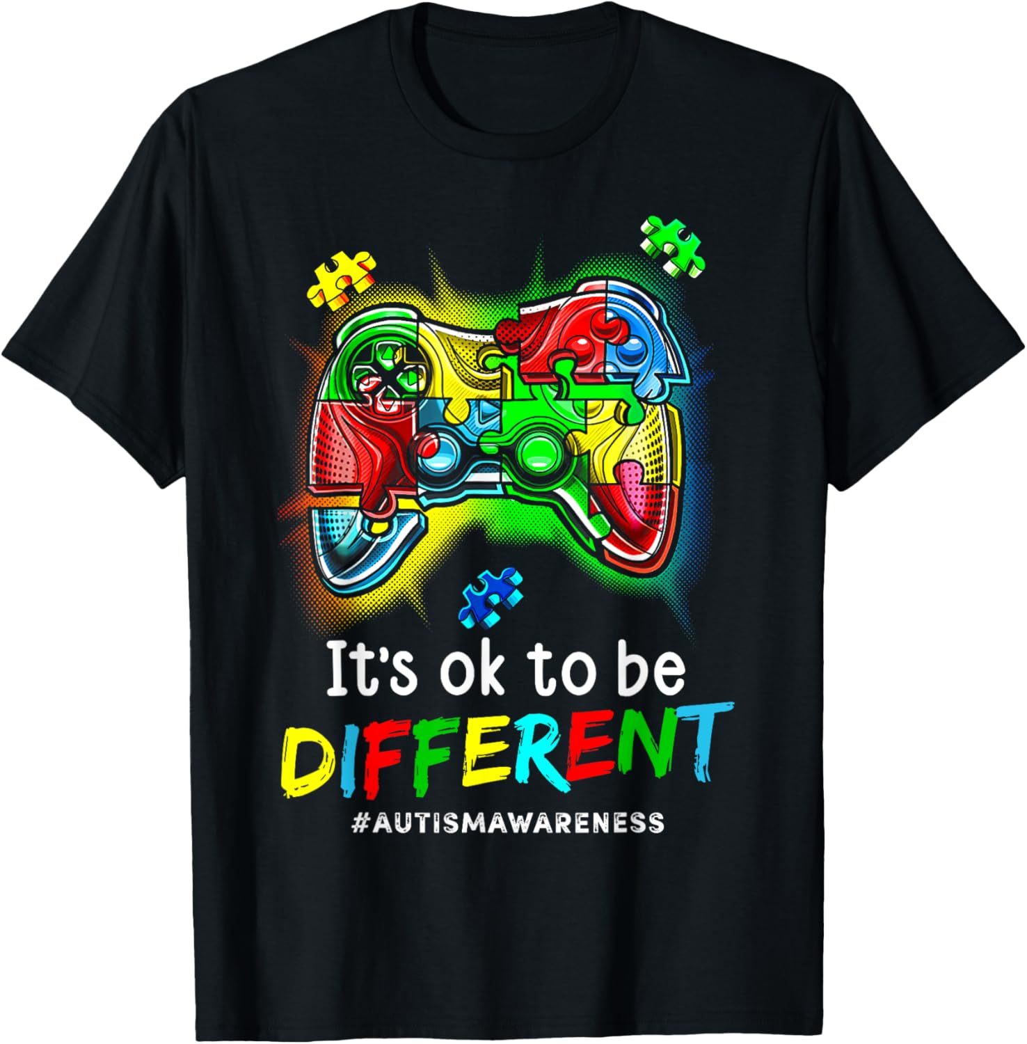 Autism Awareness Men Kids Boys Autism Video Game Month