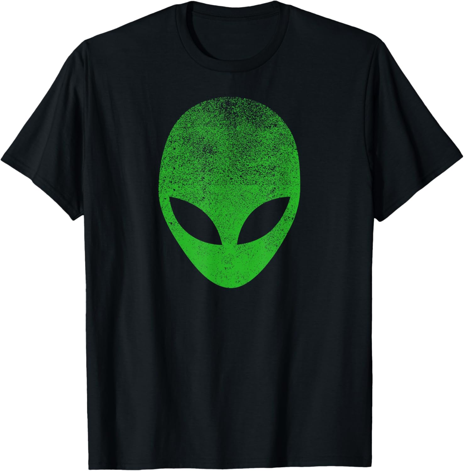 Alien Head Distressed I Aliens UFO Area 51 Roswell