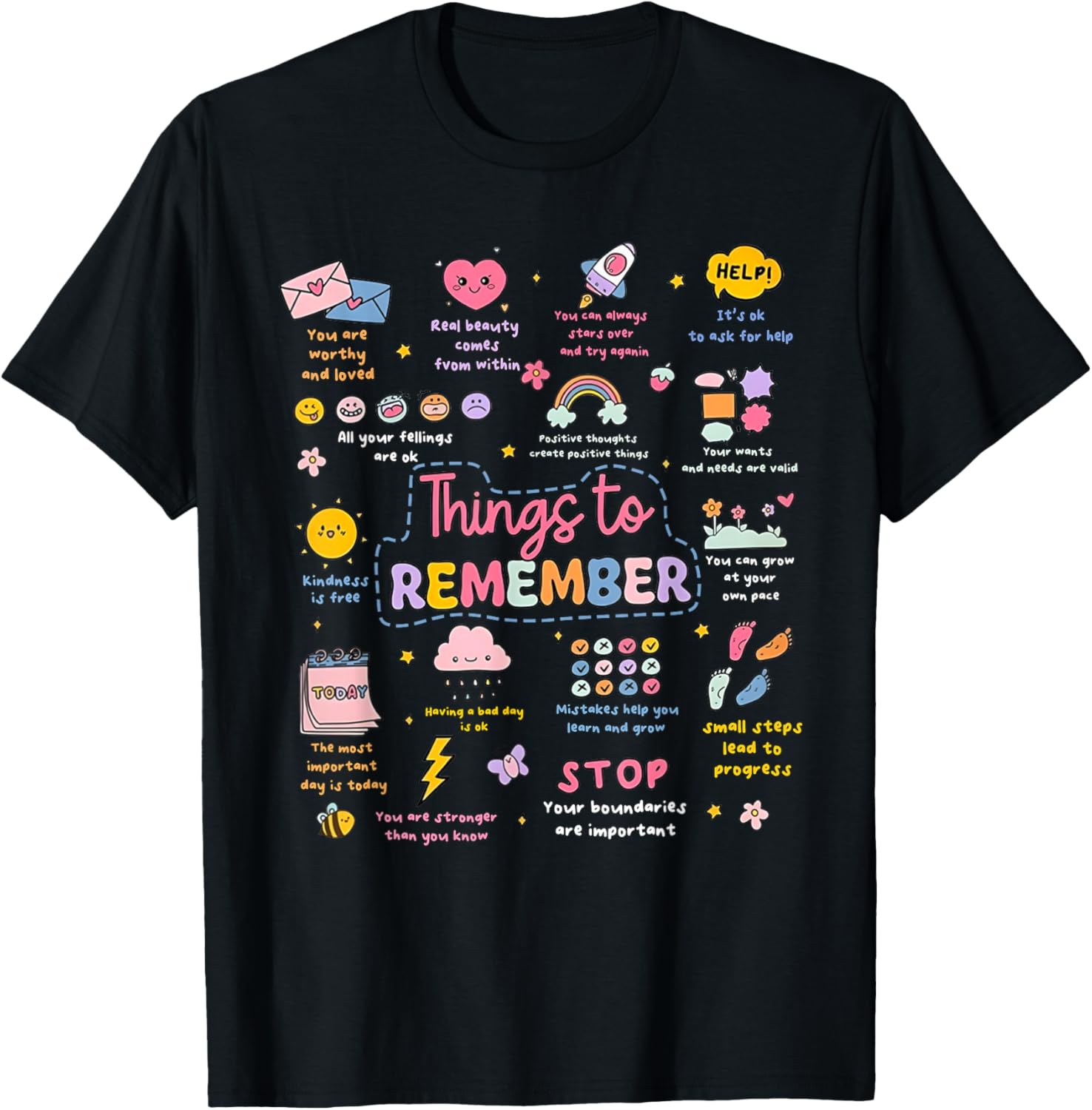 Things To Remember Mental Health Awareness Brain illness