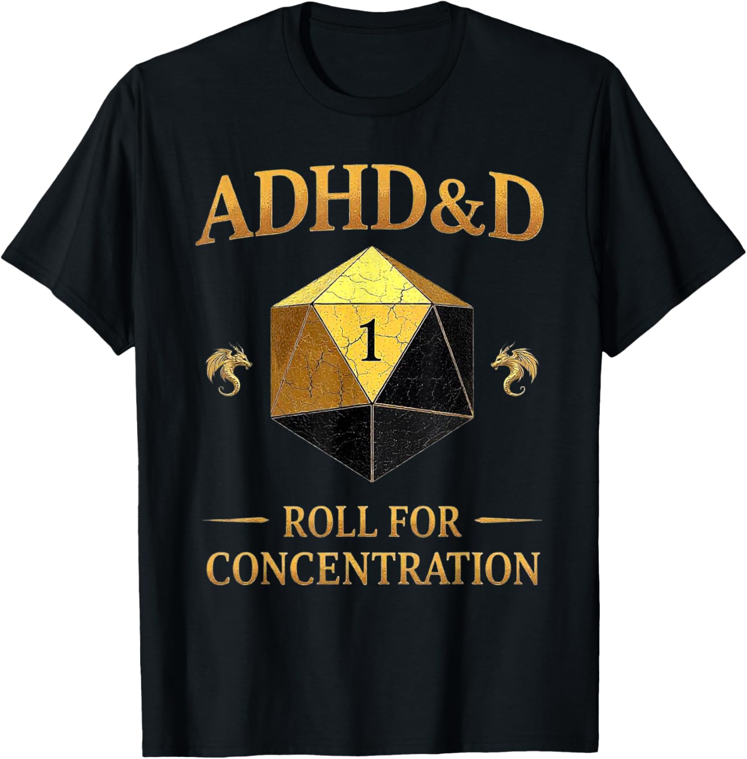 Vintage ADHD&D Roll For Concentration