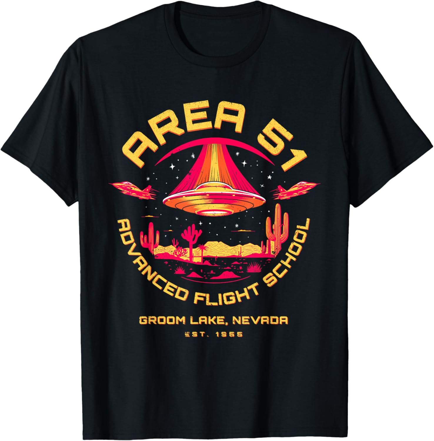 Area 51 Advanced Flight School Groom Lake Nevada UFO Alien