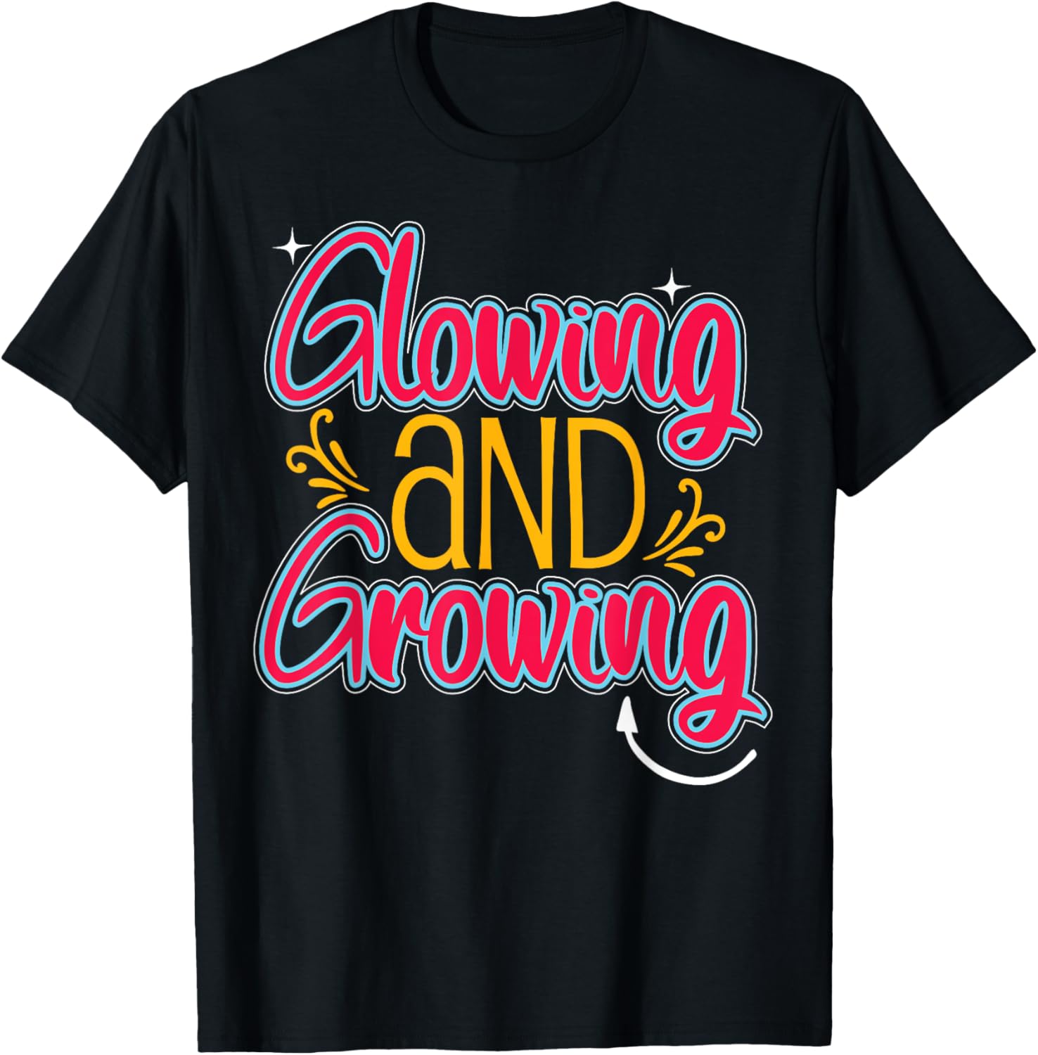 Glowing & Growing Funny Pregnant Mommy Pregnancy Love