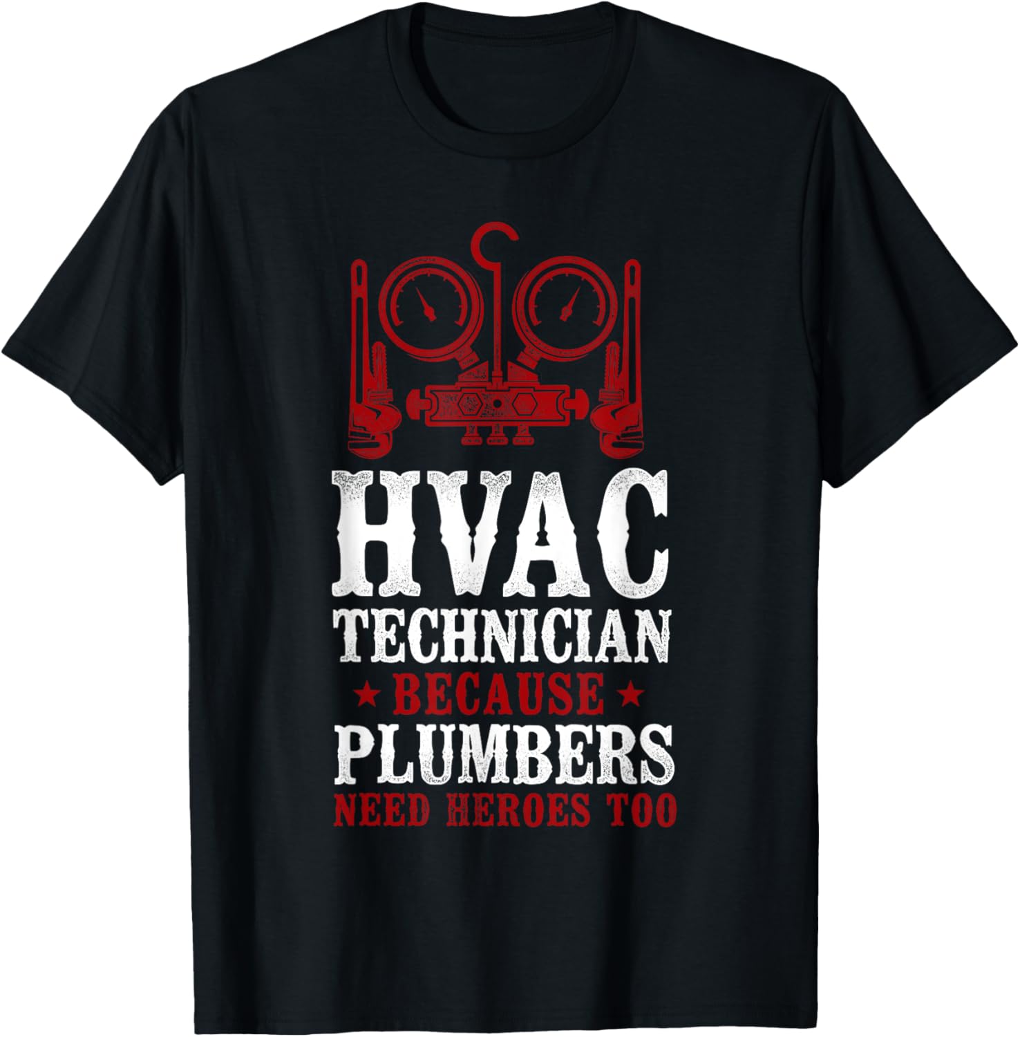 HVAC Technician Tech Vintage Hvac Technician Because