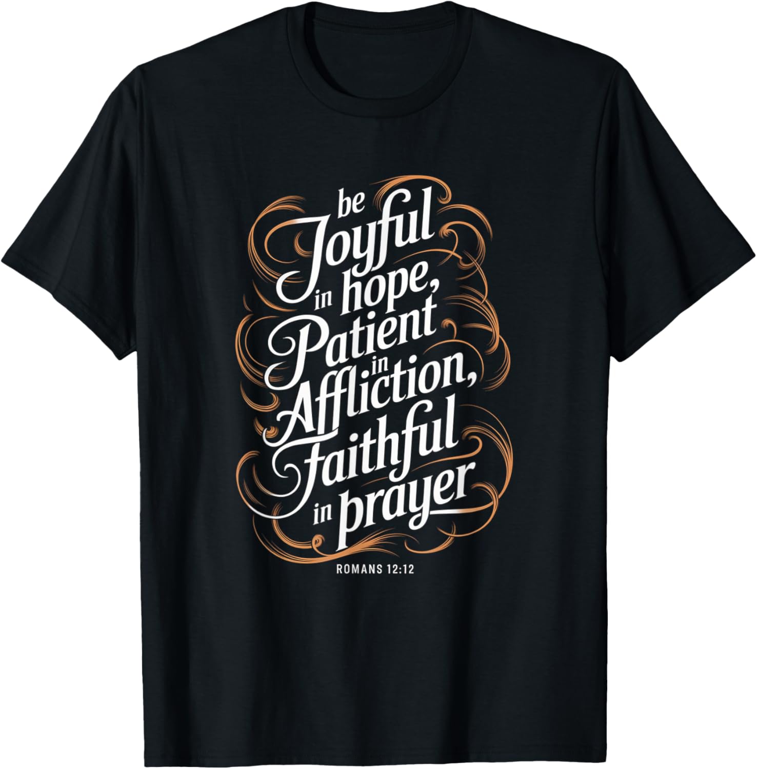 Romans 12:12 | Be Joyful in Hope Patient in Affliction Faith