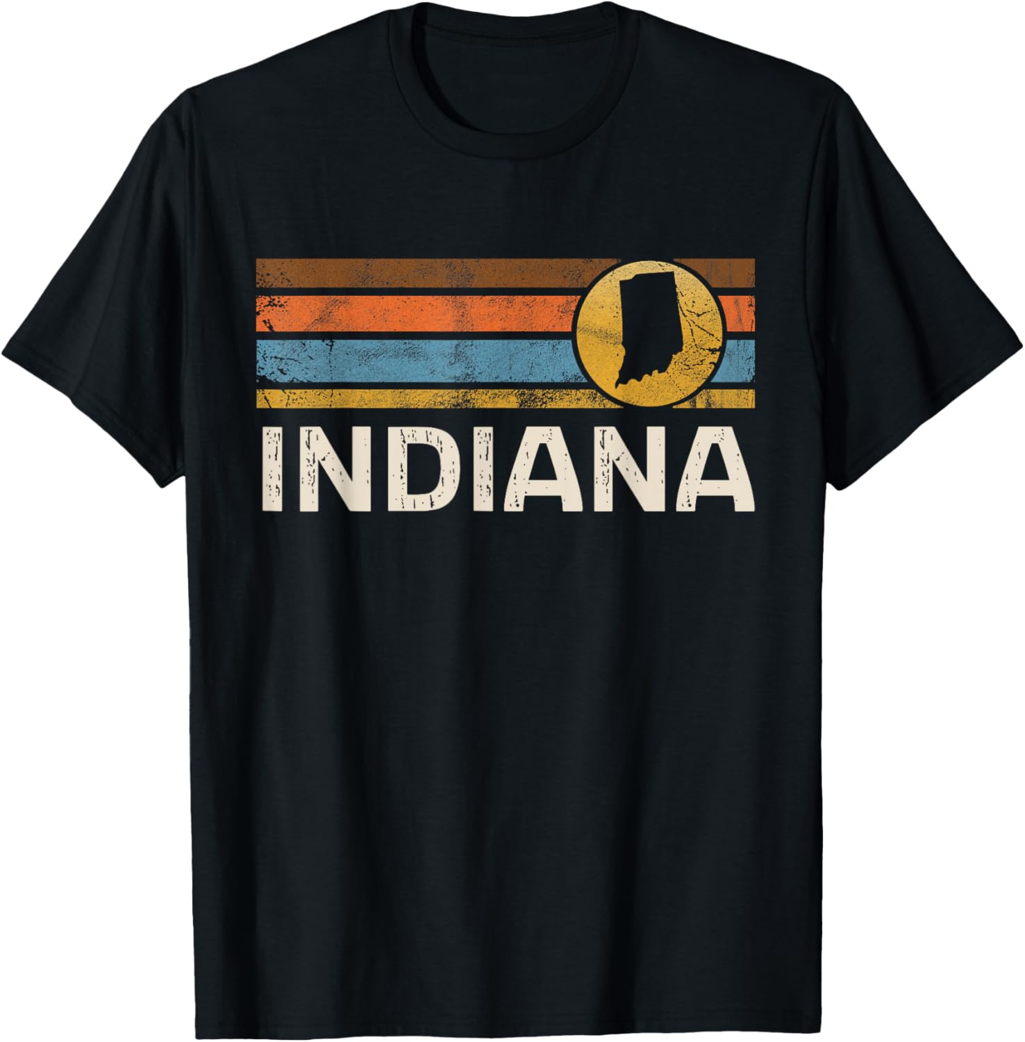 Indiana IN State Home Souvenir Retro Vintage 70s 80s Gift