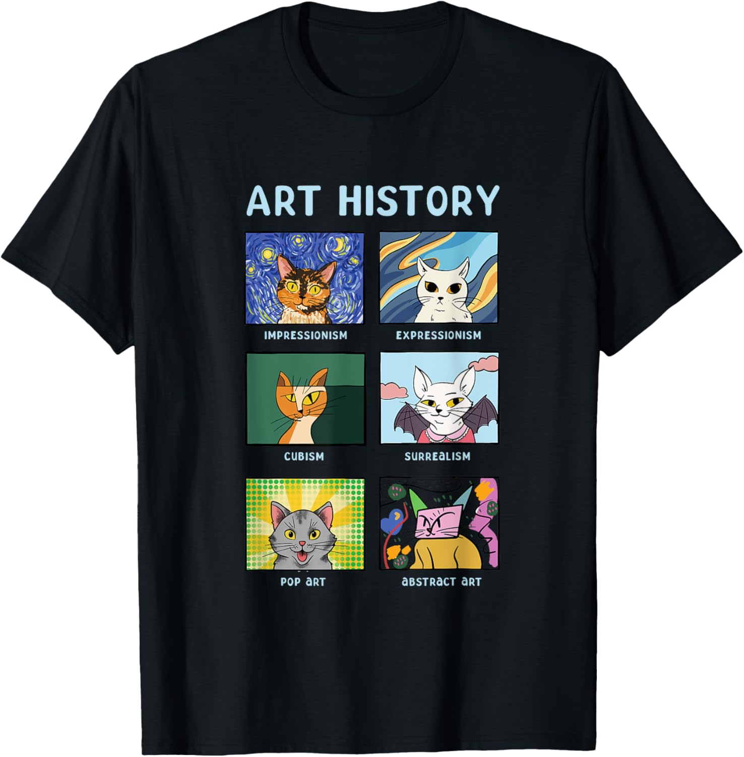 Art History Cats Fine Arts Cat for Art Collector
