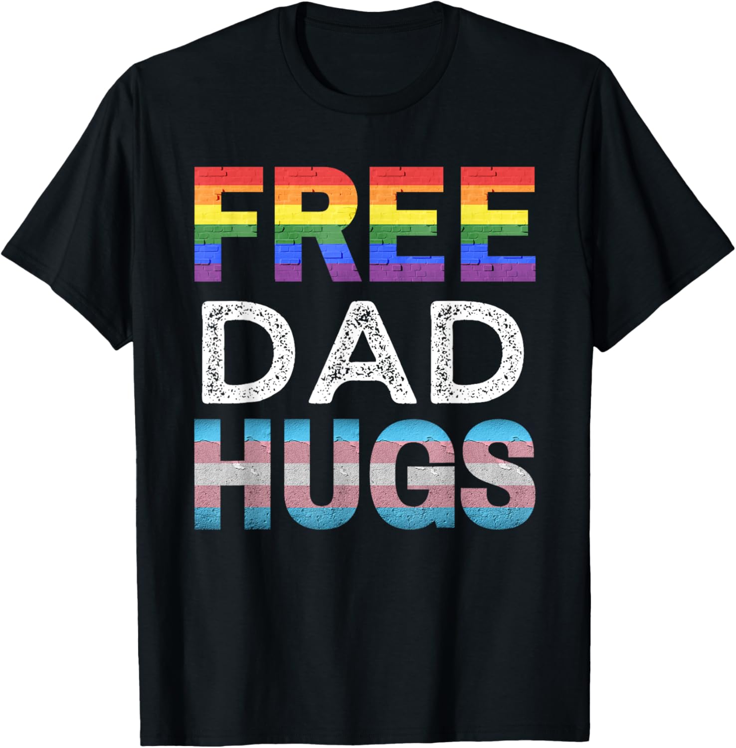 Free Dad Hugs, LGBTQ Gay Pride Month, Proud Ally
