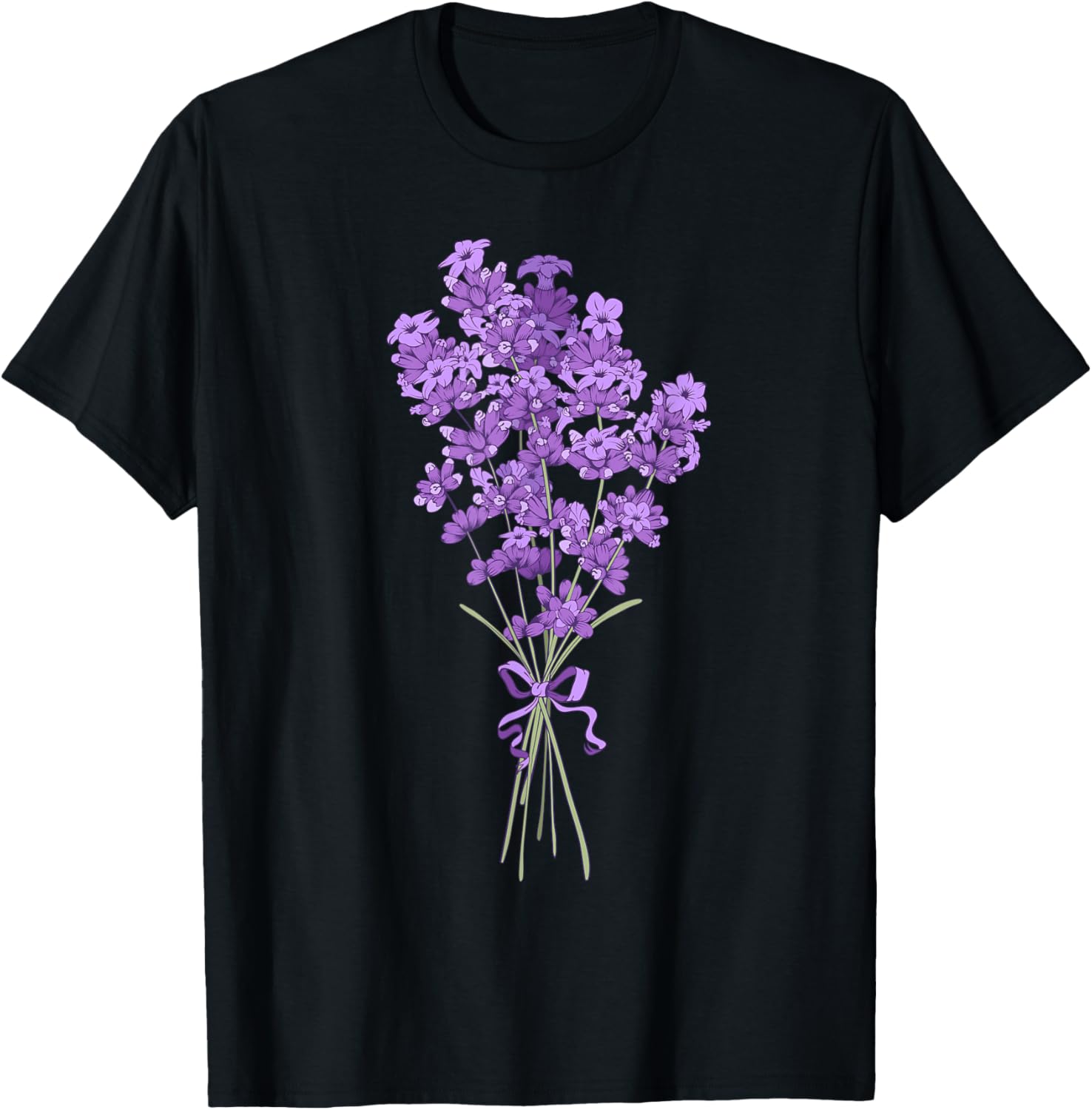Lavender Purple Flower Design Wildflower Lavender Flower