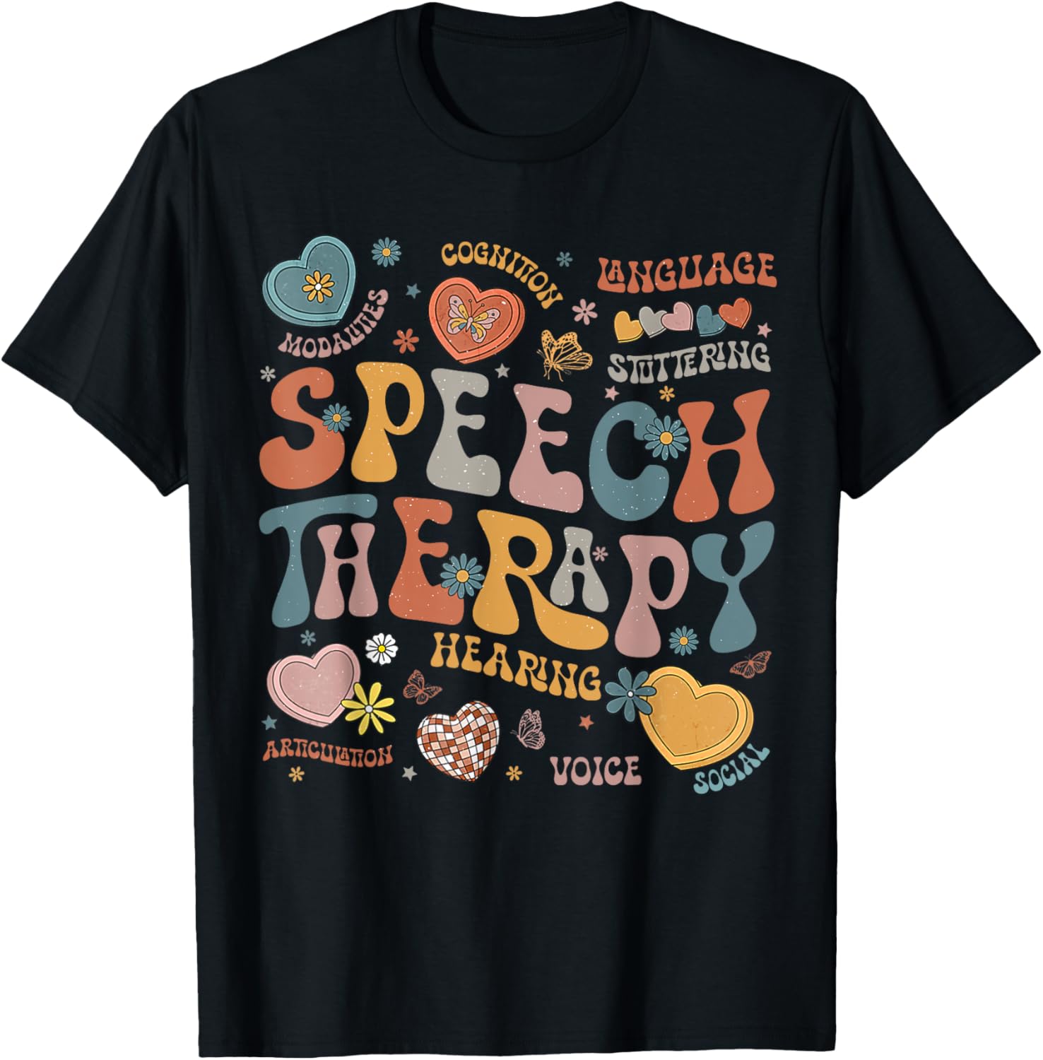 Groovy Speech Therapy Language Pathologist SLP Heart Love