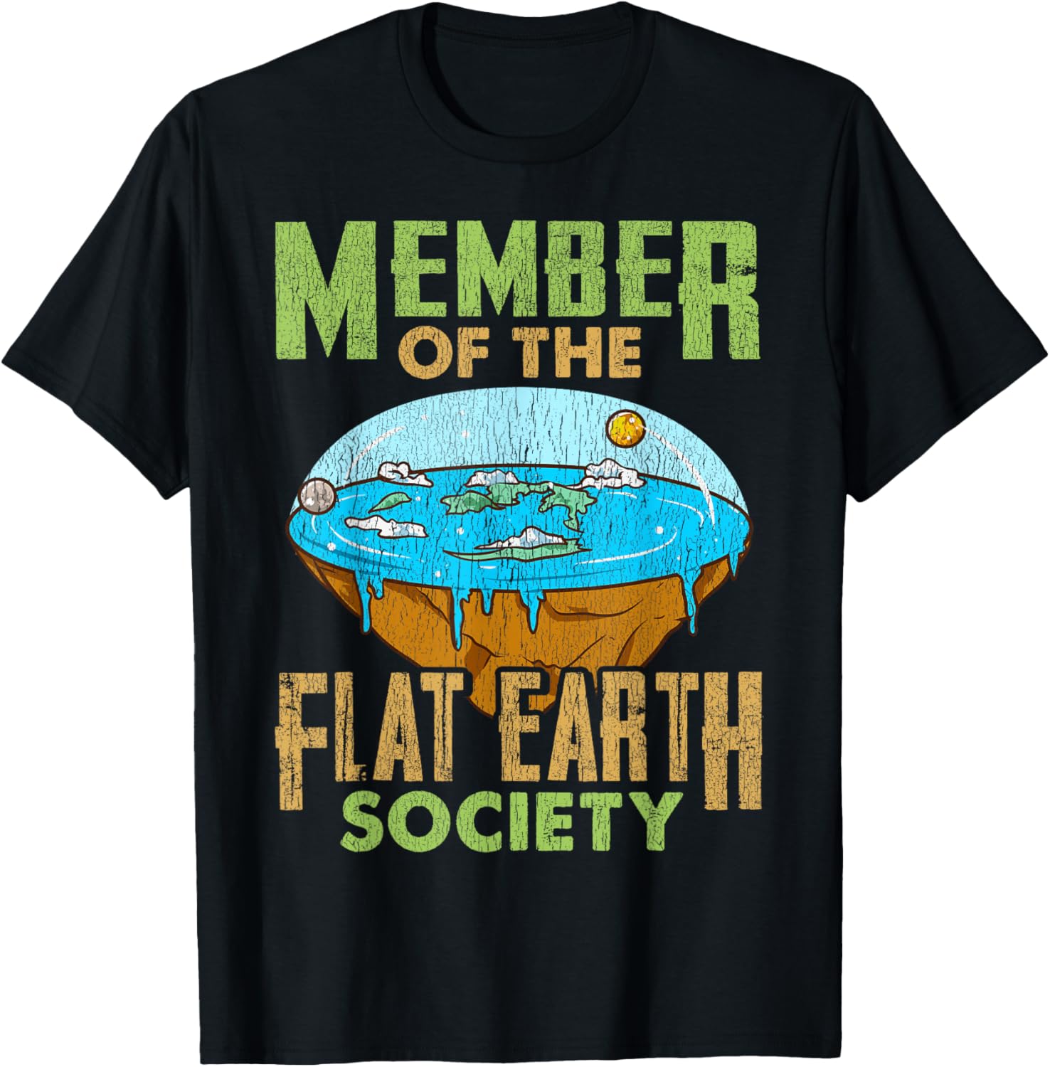 Flat Earth designs   Member of The Flat Earth Society