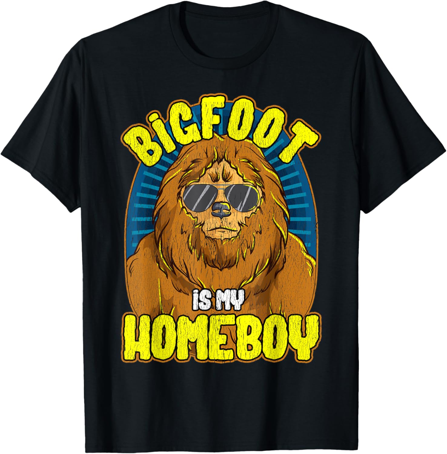 80's Bigfoot is My Homeboy Vintage shirt Gift Idea