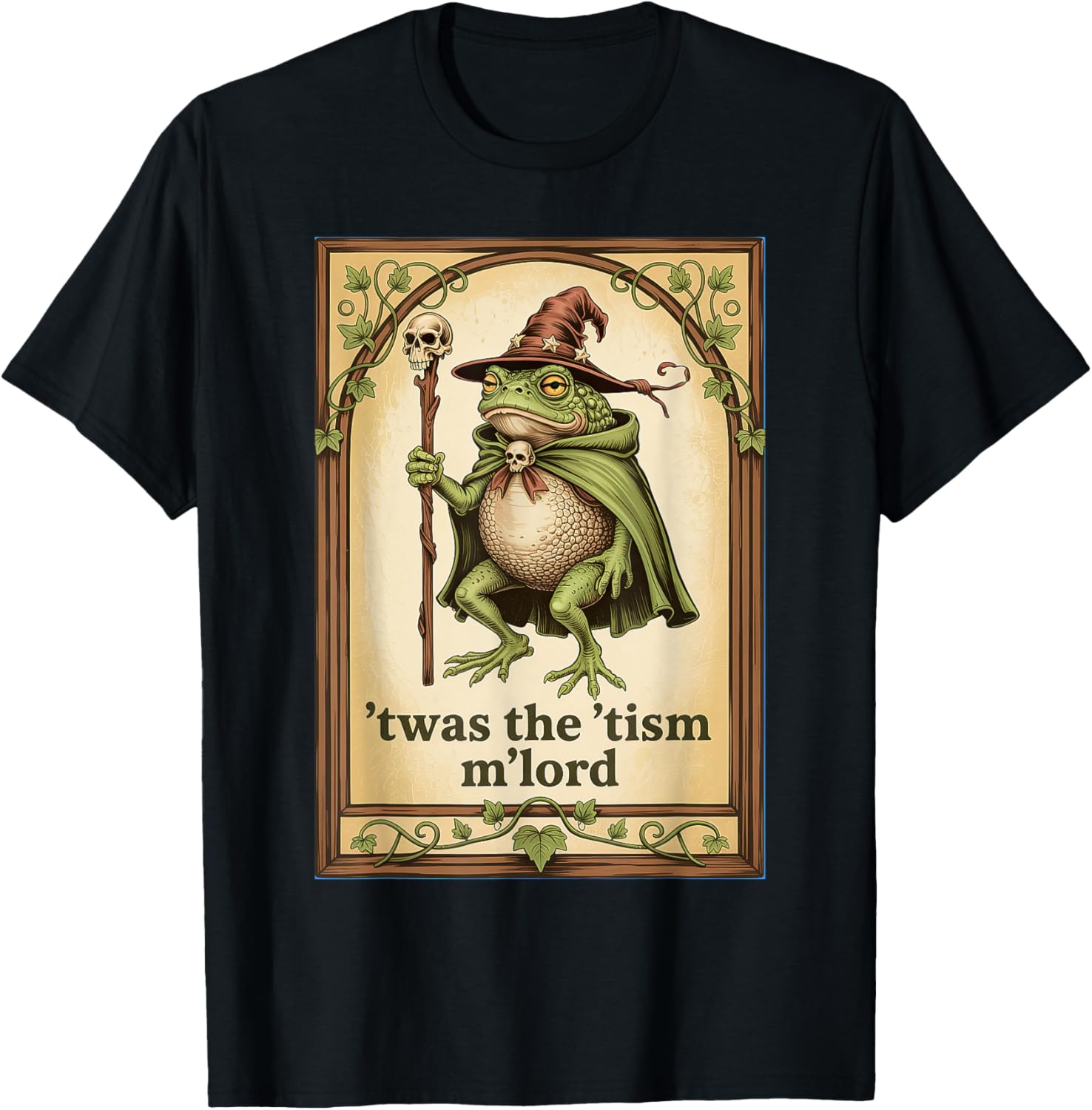 Twas the 'Tism M'Lord Wizard Frog Autism