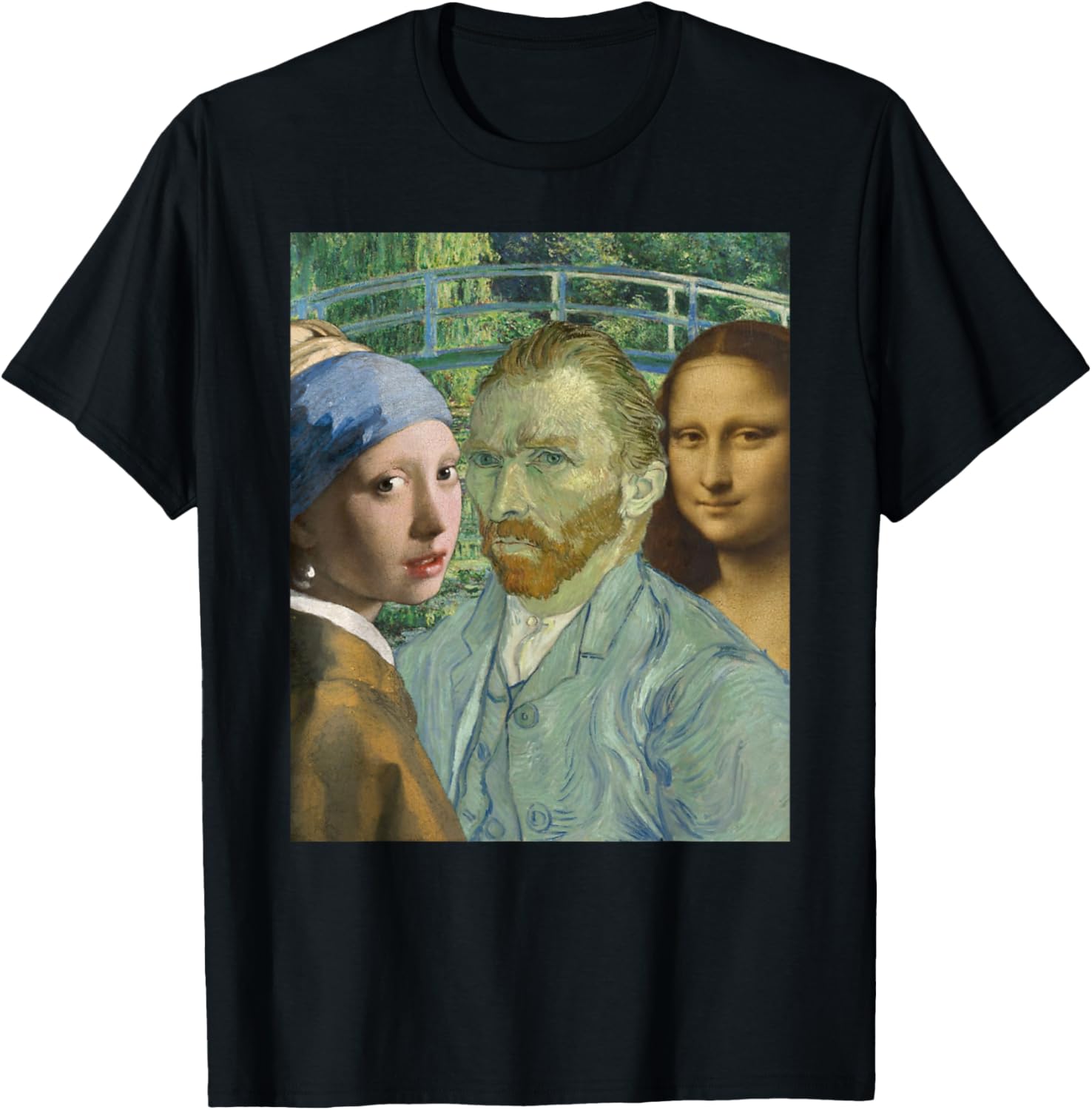 Great Famous Painters Artists Impressionist Art Masterpieces T Shirt Artwork Painting Art Lover Gift Idea