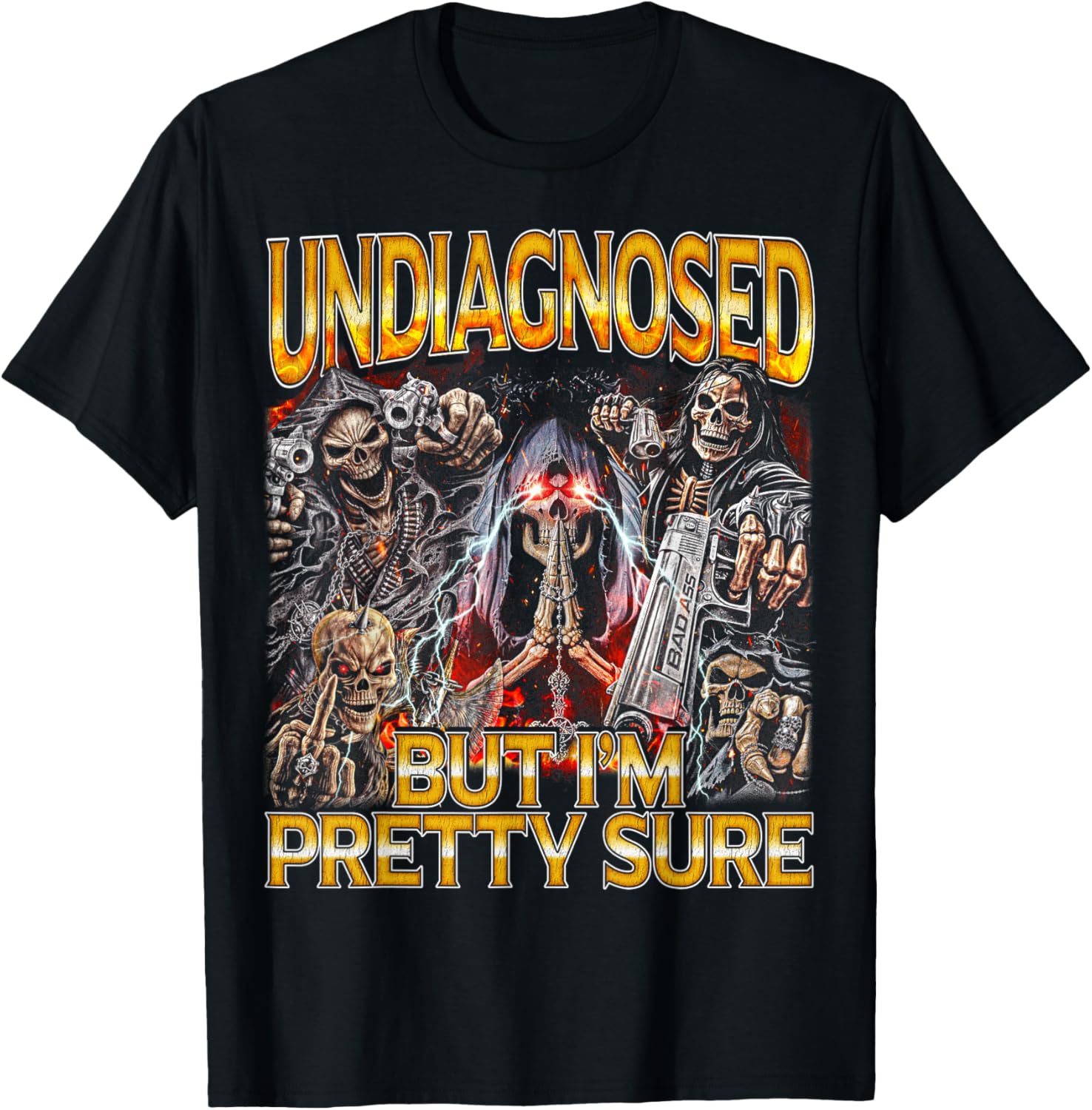 Undiagnosed ADHD   Edgy Skeleton Bootleg Hard Skeleton Meme