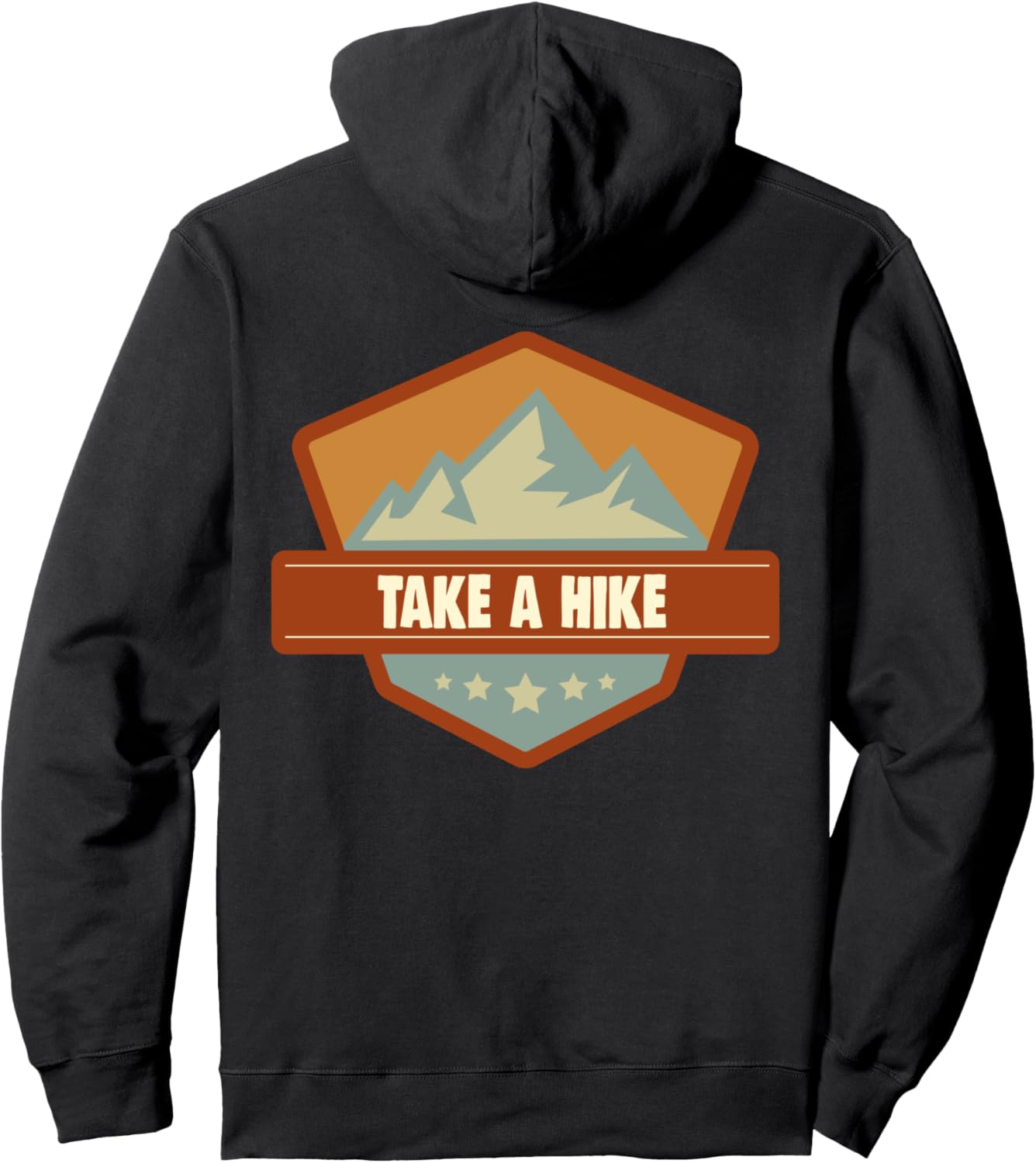 Hiking Camping Quote Take A Hike Pullover Hoodie