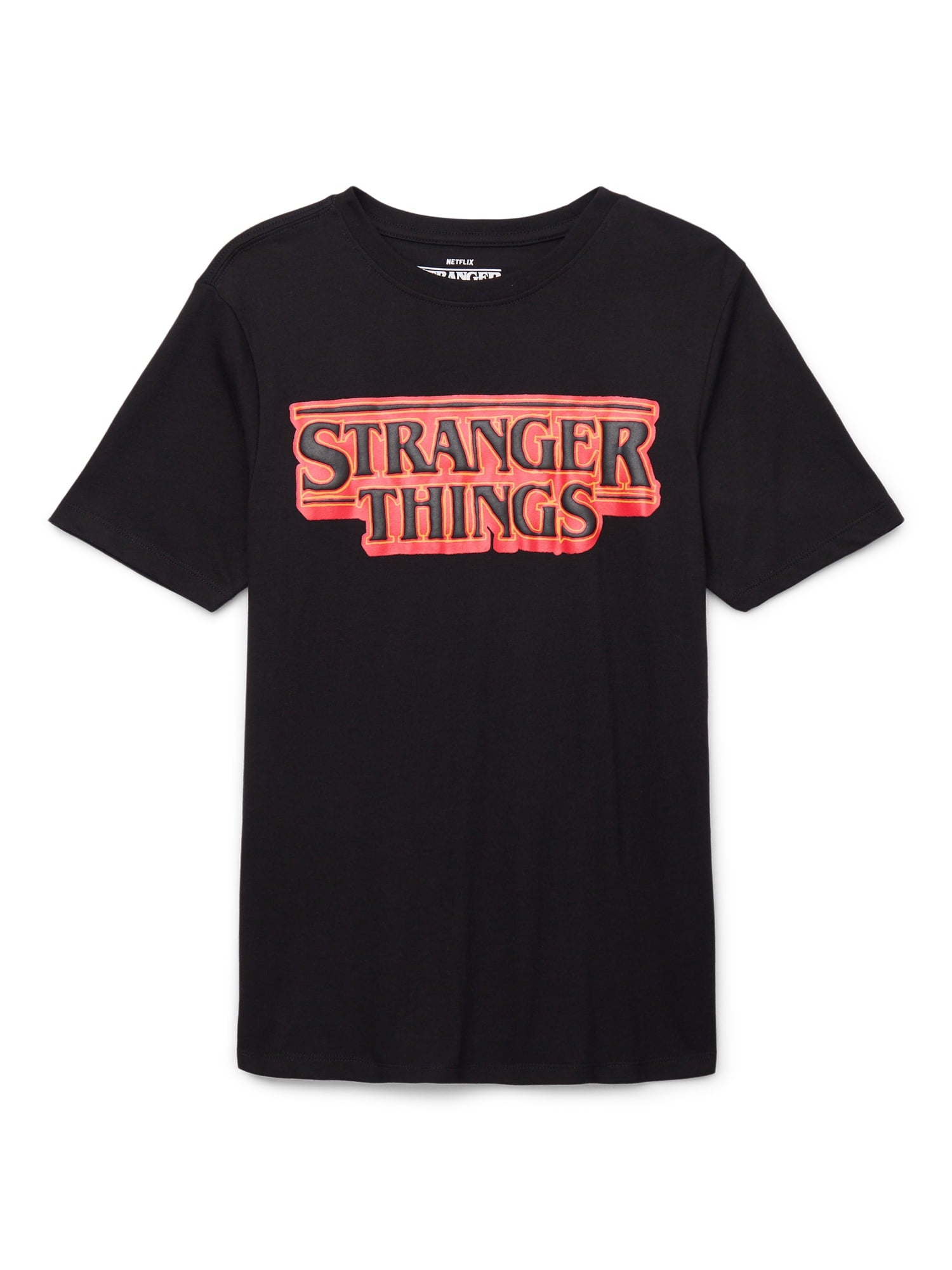 Netflix Boys Stranger Things Logo Graphic T Shirt, Sizes XS XXL