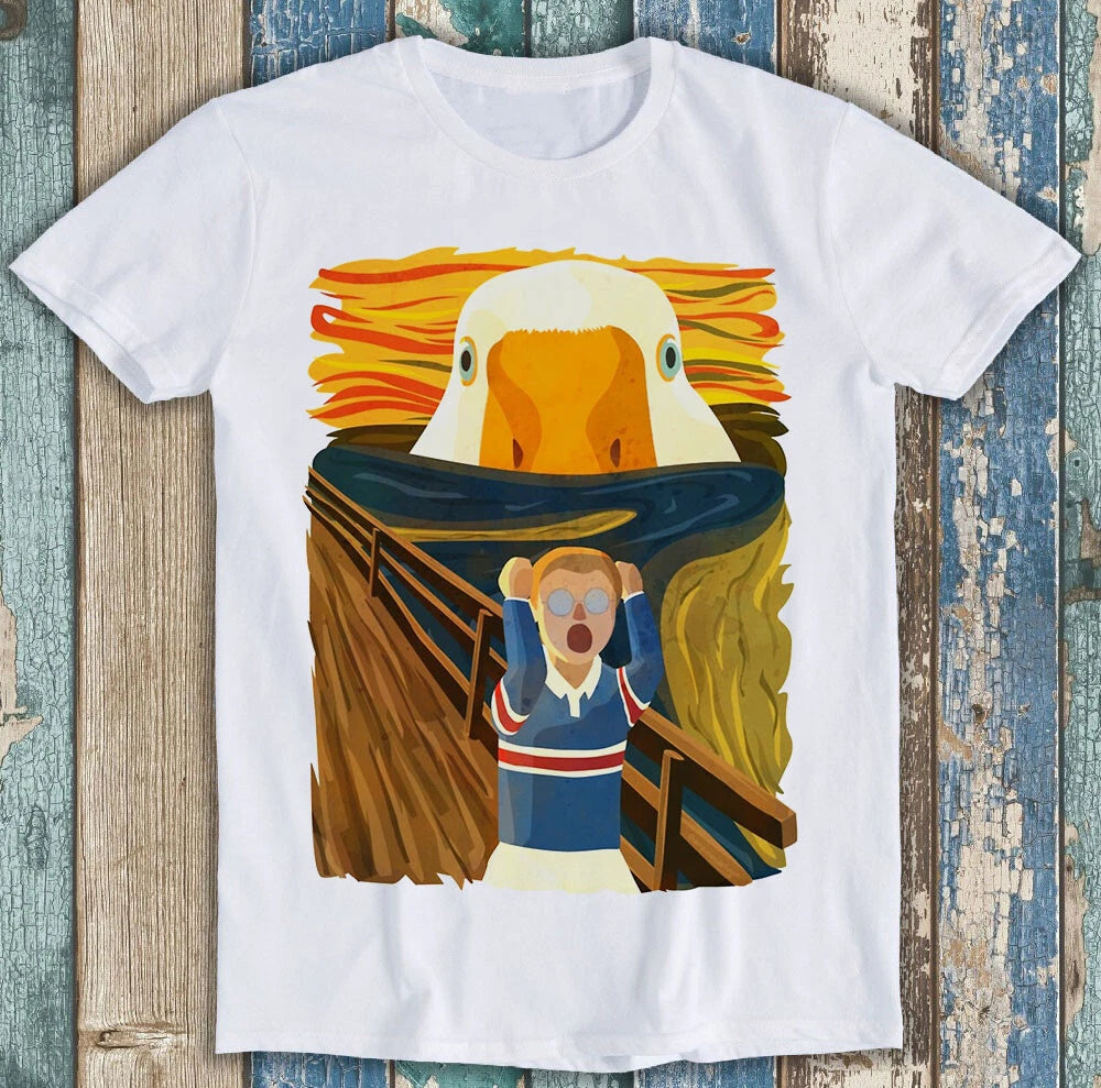 Mess The Honk Get Bonk Goose The Scream Best Seller Funny Gift Tee T Shirt M1433