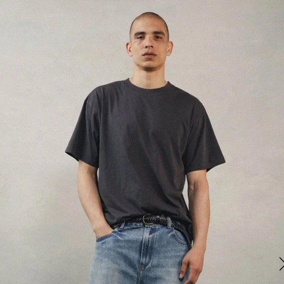 Elwood Mens Oversized Core T shirt In Vintage Black Size Xxl