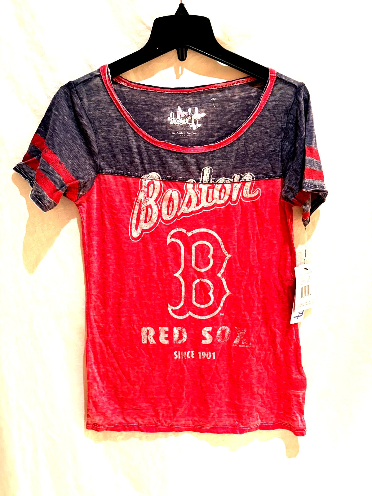 Boston Red Sox Ladies Shirt alyssa Milano Touch Collection nwt large best Seller
