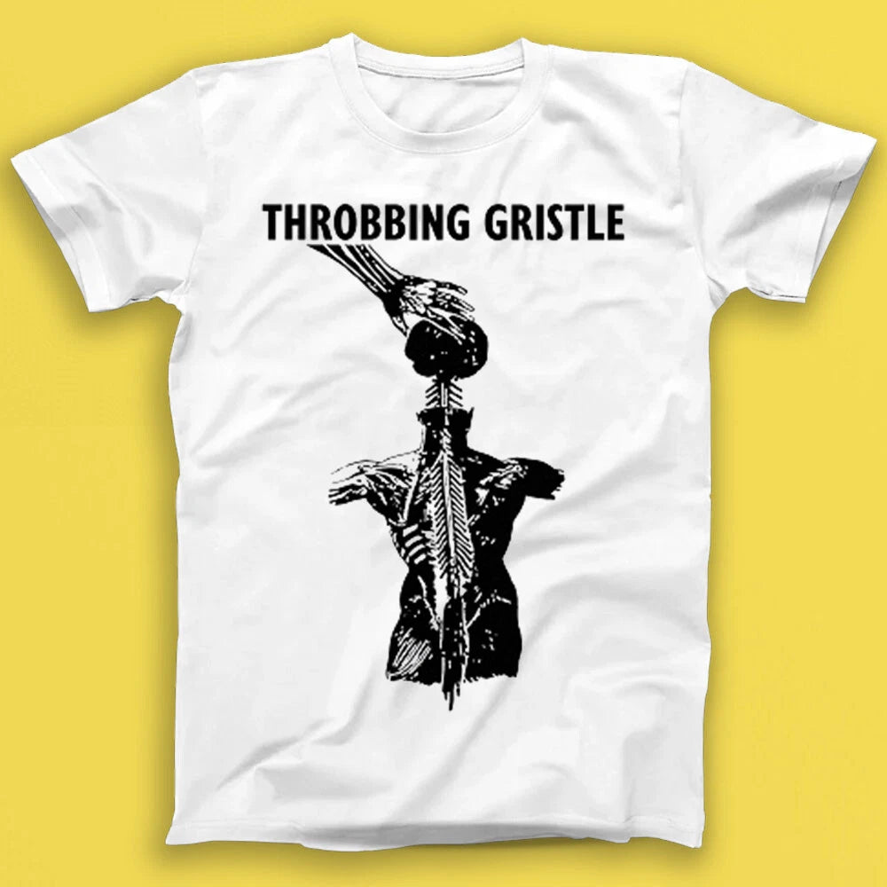 Throbbing Gristle Electronic Industrial Music Best Seller Gift Tee Tshirt 2061