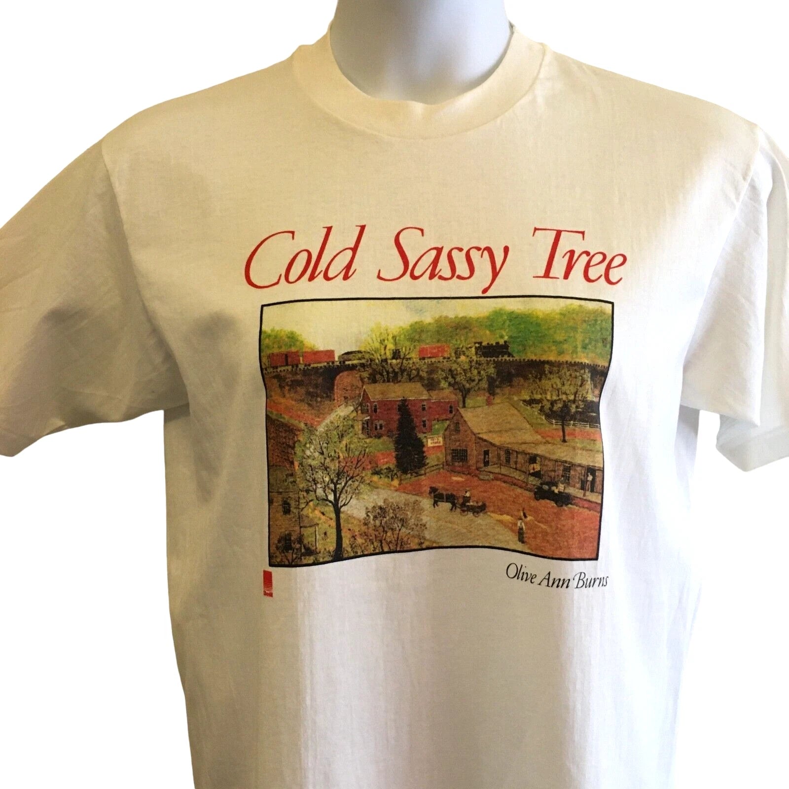 Cold Sassy Tree 1990's Single Stitch Graphic T shirt Adult Sz. L ( 42 44 ) Nos