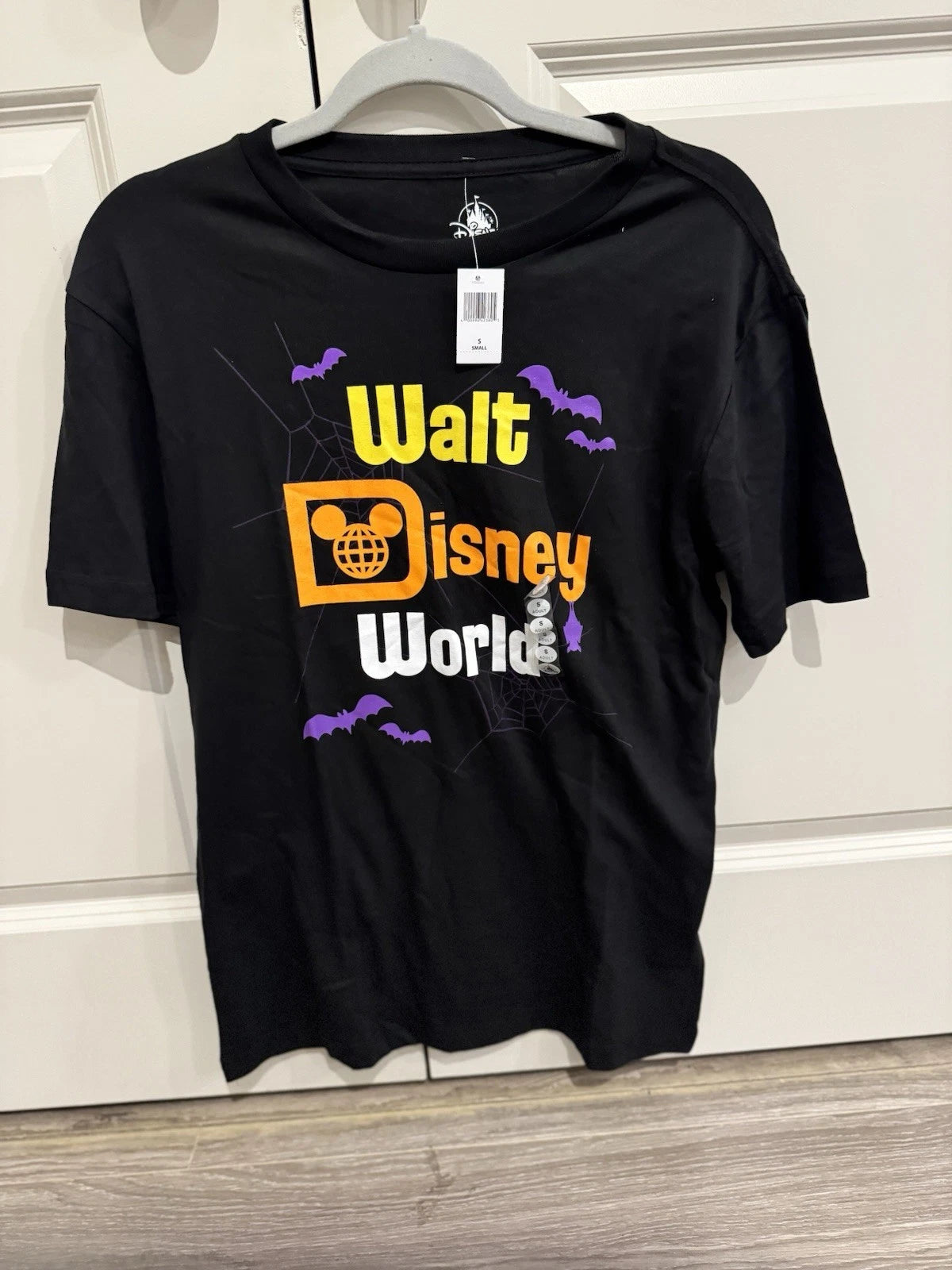 Disney Parks 2025 Halloween Walt Disney World T Shirt Medium Mickey Mouse Black