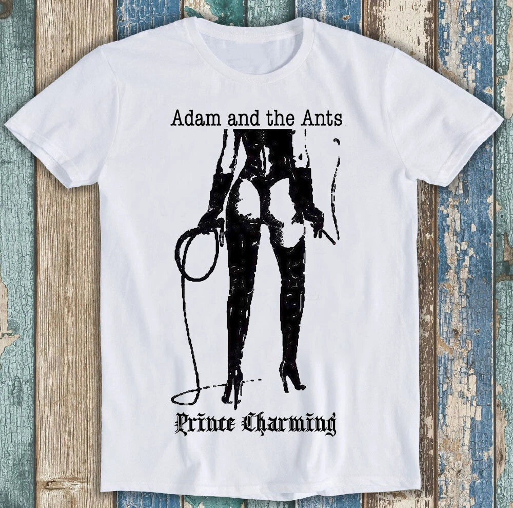 Adam And The Ants Prince Charming Best Seller Music Meme Funny Tee T Shirt M1452