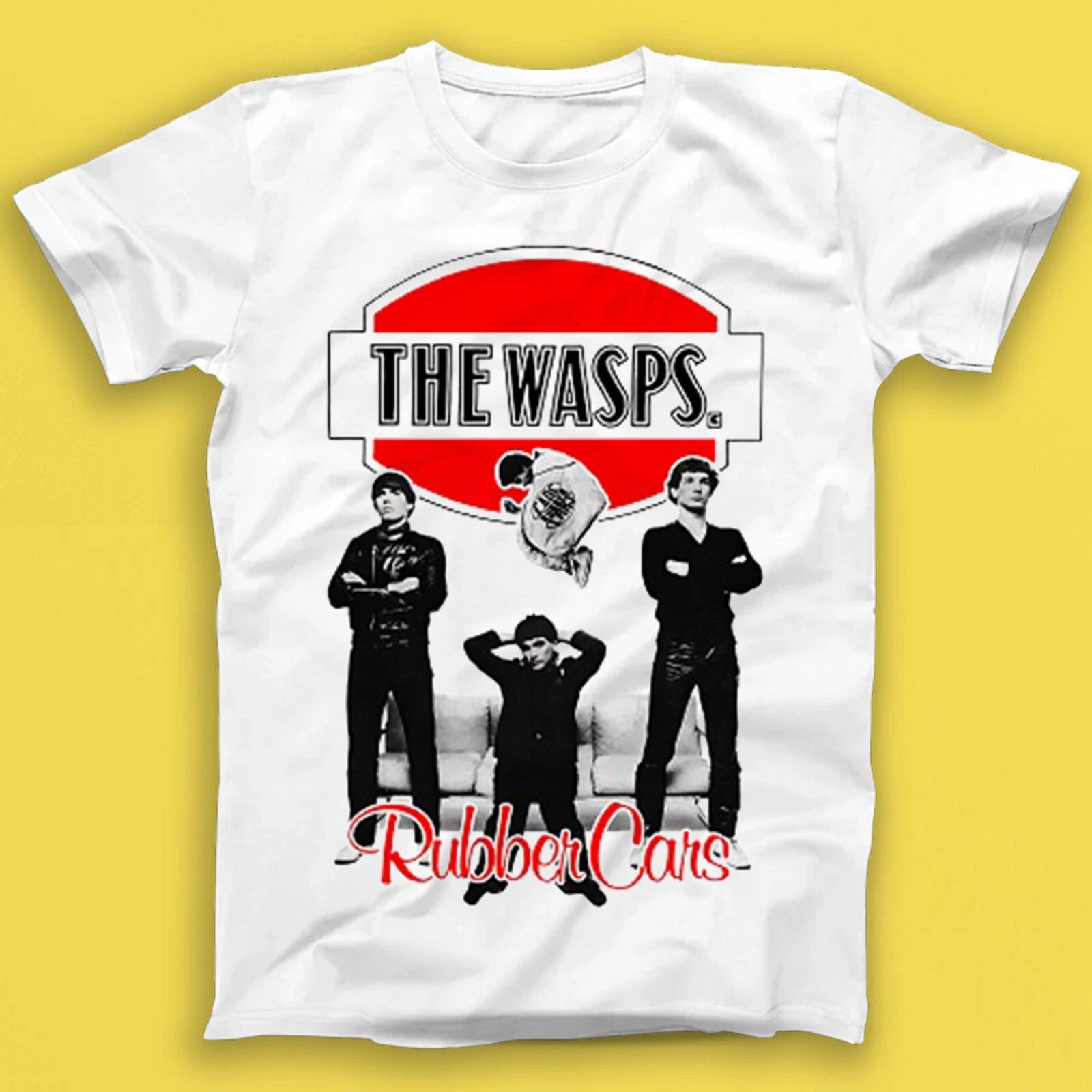 The Wasps Rubber Cars Punk Rock Music Best Seller Gift Tee Tshirt 2046