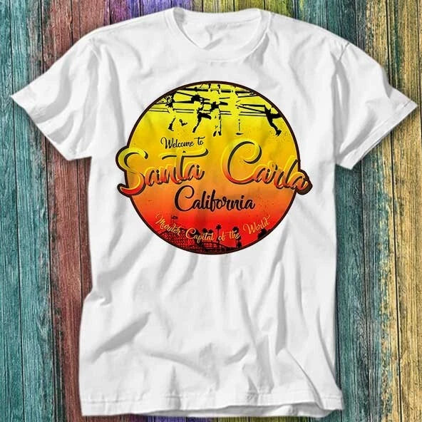 Santa Carla The Lost Boys Cult 80s Movie T Shirt Top Tee 592